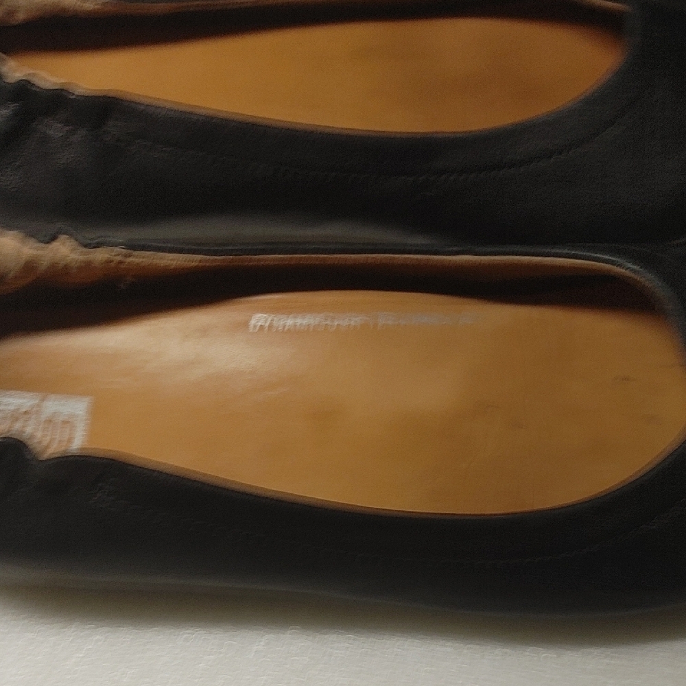 Black Women’s Ballet Flats - Classic Slip-On - Picture 5 of 5